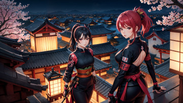 Картинка аниме город +улицы +интерьер +здания нейросети графика нейроарт ai art нейронные сети рисунки нейро искусство