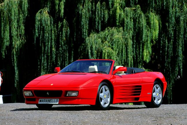 Обои картинки фото автомобили, ferrari, 348