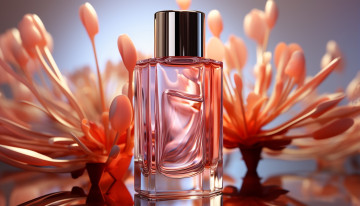 Картинка 3д+графика реализм+ realism флакон туалетная вода