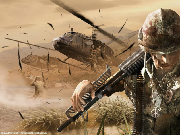 Обои картинки фото shellshock, nam, 67, видео, игры, `67