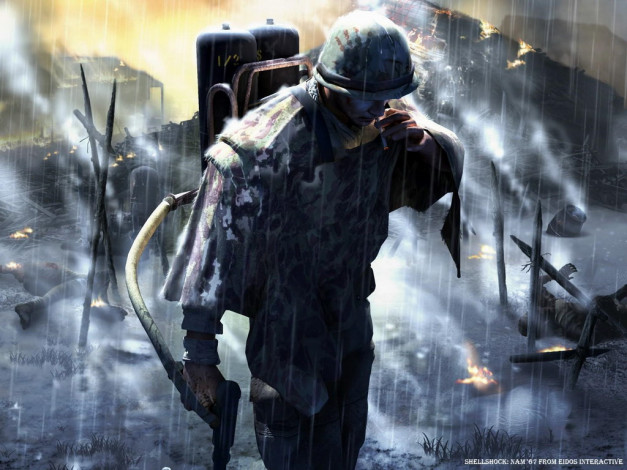 Обои картинки фото shellshock, nam, 67, видео, игры, `67