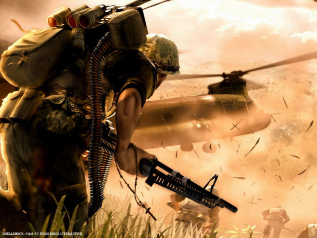 Обои картинки фото shellshock, nam, 67, видео, игры, `67