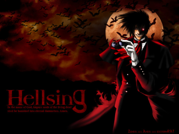 Обои картинки фото аниме, hellsing