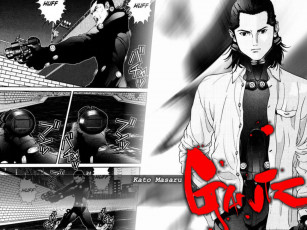 Картинка аниме gantz