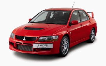 Картинка mitsubishi lancer evolution ix автомобили