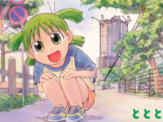 Обои картинки фото аниме, yotsubato