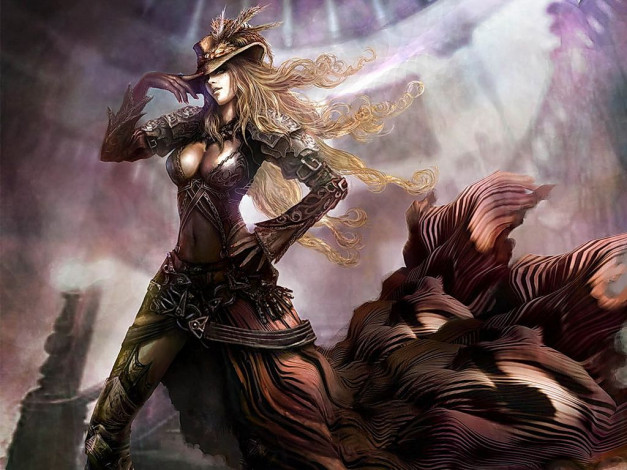 Обои картинки фото фэнтези, девушки