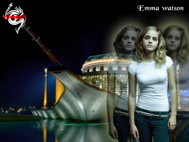 Обои картинки фото Emma Watson, девушки