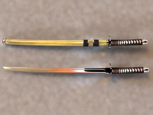 Обои картинки фото оружие, 3d