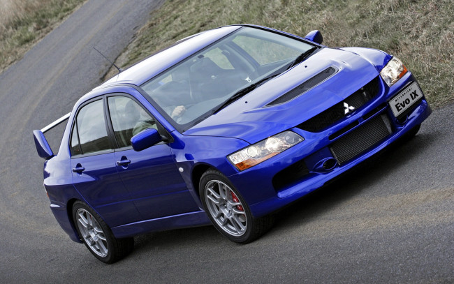 Обои картинки фото mitsubishi, lancer, evolution, ix, автомобили