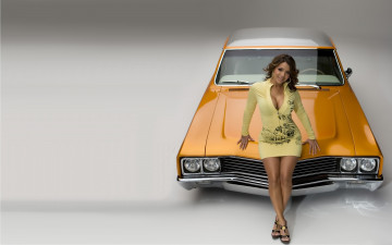 Картинка автомобили авто девушками