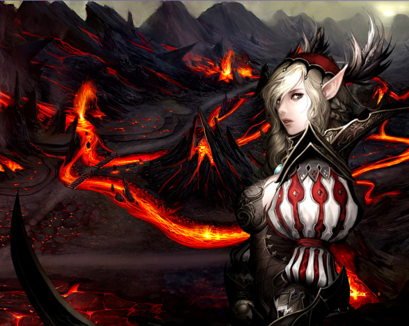 Обои картинки фото фэнтези, эльфы