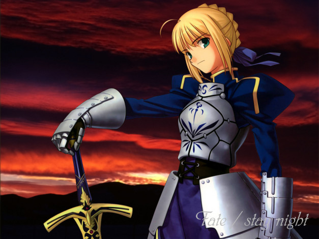 Обои картинки фото аниме, fate, stay, night