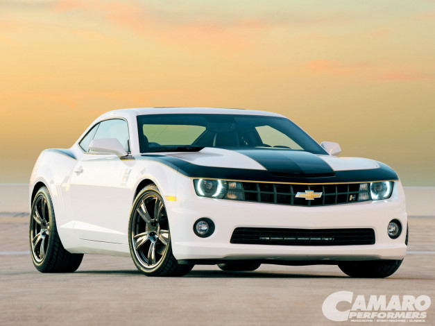 Обои картинки фото hurst, 2010, chevrolet, camaro, автомобили