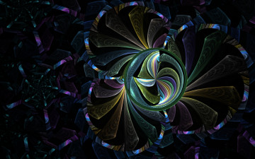 Картинка 3д графика fractal фракталы