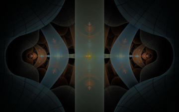 Картинка 3д графика fractal фракталы абстракции