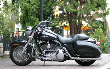 Картинка мотоциклы harley davidson road king