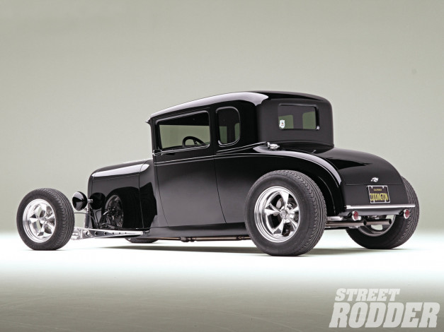 Обои картинки фото 1929, ford, model, five, window, автомобили, custom, classic, car