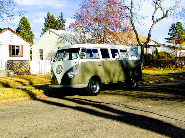 Обои картинки фото автомобили, custom, van`s, volkswagen