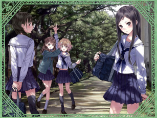 Картинка аниме hana saku iroha hana-saku