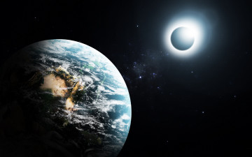 Картинка космос арт планеты