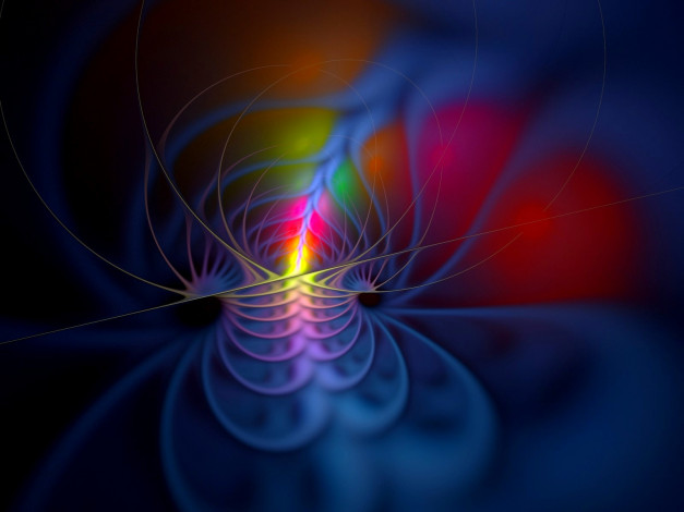 Обои картинки фото 3д, графика, fractal, фракталы, узор, цвета, фон