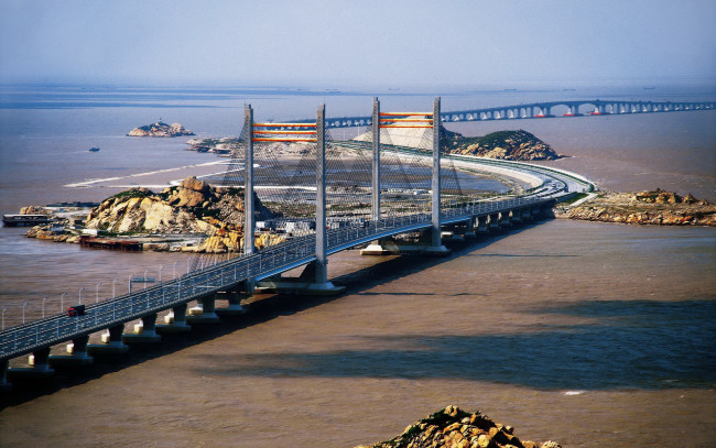 Обои картинки фото города, мосты, река, мост