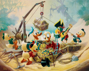 Картинка мультфильмы ducktales утиные истории