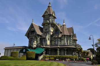 Картинка города здания дома вилла сша частная