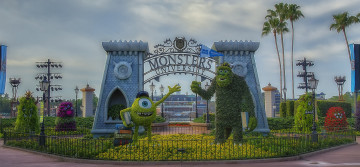 Картинка города диснейленд monsters university