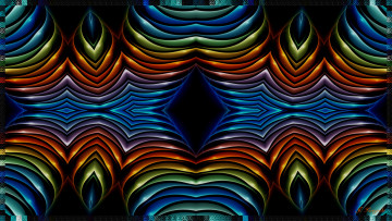 Картинка 3д графика fractal фракталы фон цвета узор