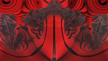 Картинка 3д графика fractal фракталы узор цвета