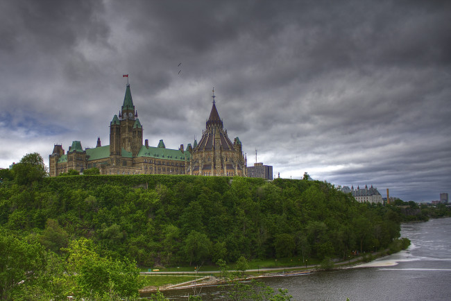 Обои картинки фото города, оттава, канада, parliament, ottawa