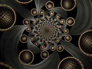 Картинка 3д+графика фракталы+ fractal цвета фон узор