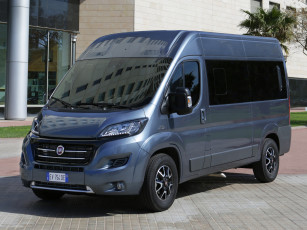Картинка автомобили fiat ducato panorama синий