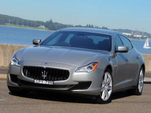 Картинка автомобили maserati серый 2014г au-spec quattroporte