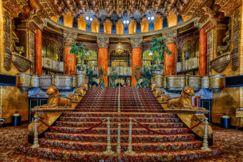 Картинка интерьер холлы +лестницы +корридоры фойе театр декор лестница