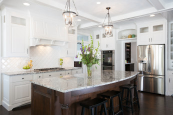 Картинка интерьер кухня мебель