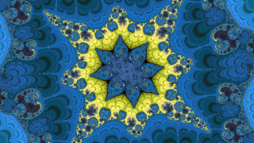 Картинка 3д+графика фракталы+ fractal цвета фон узор