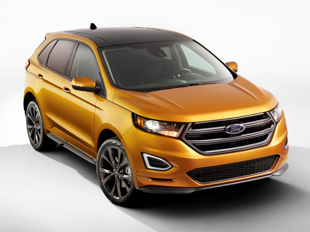 Обои картинки фото автомобили, ford, 2015г, edge, sport