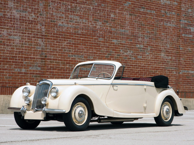 Обои картинки фото автомобили, классика, convertible, riley, rmd