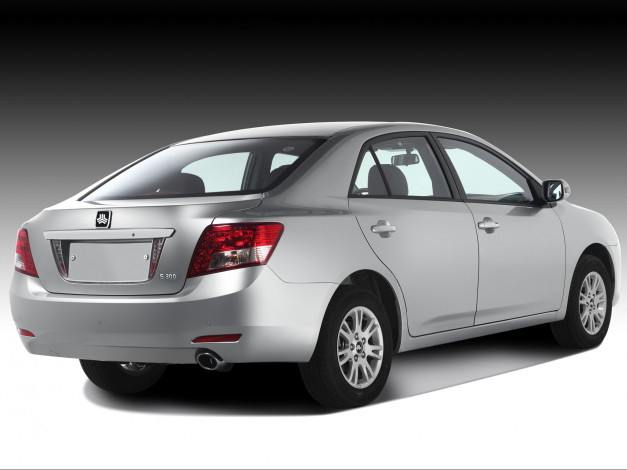 Обои картинки фото автомобили, saipa, 2014г, s300, серый