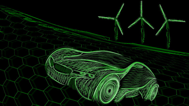 Обои картинки фото векторная графика, техника, автомобиль