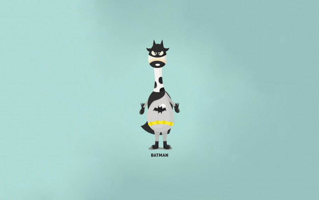 Обои картинки фото рисованные, минимализм, корова