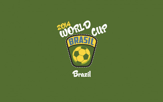 Обои картинки фото спорт, 3d, рисованные, 2014г, футбол, бразилия