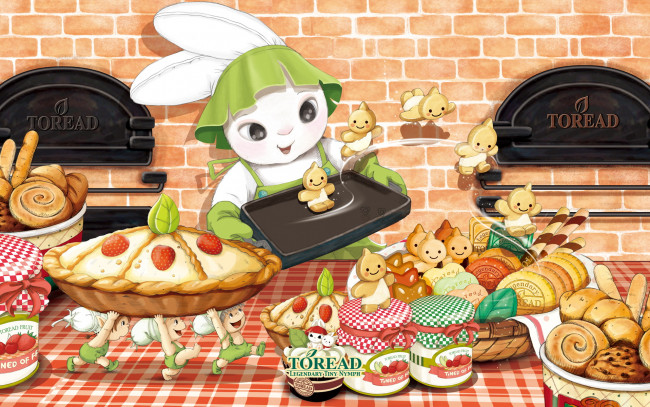 Обои картинки фото векторная графика, мультфильмы, кролик