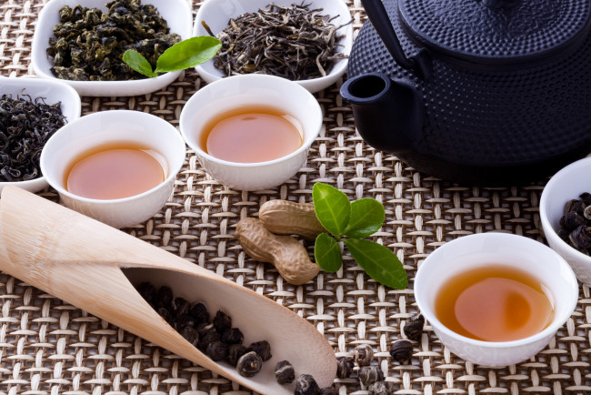 Обои картинки фото еда, напитки,  Чай, чашки