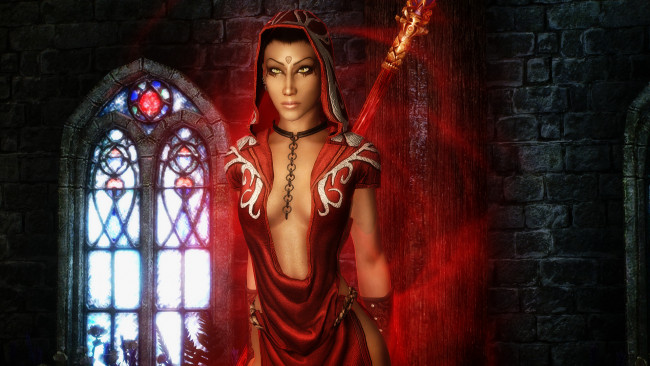 Обои картинки фото 3д графика, фантазия , fantasy, взгляд, фон, девушка