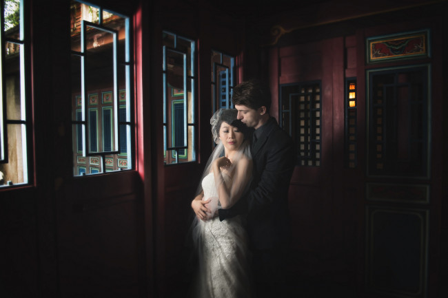 Обои картинки фото разное, мужчина женщина, невеста, жених, любовь, девушка, пара, парень, азиаты, праздник, свадьба