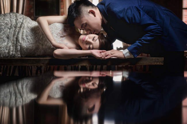 Обои картинки фото разное, мужчина женщина, свадьба, праздник, азиаты, парень, девушка, пара, любовь, жених, невеста